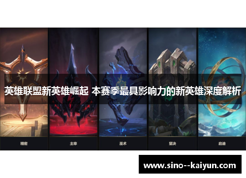 英雄联盟新英雄崛起 本赛季最具影响力的新英雄深度解析