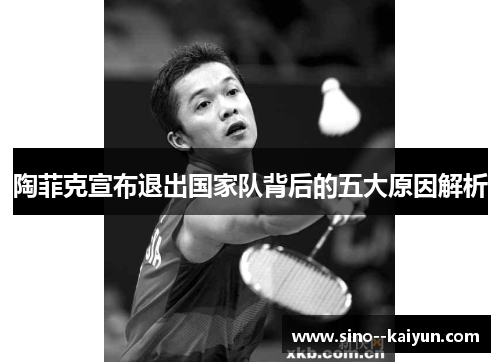 陶菲克宣布退出国家队背后的五大原因解析